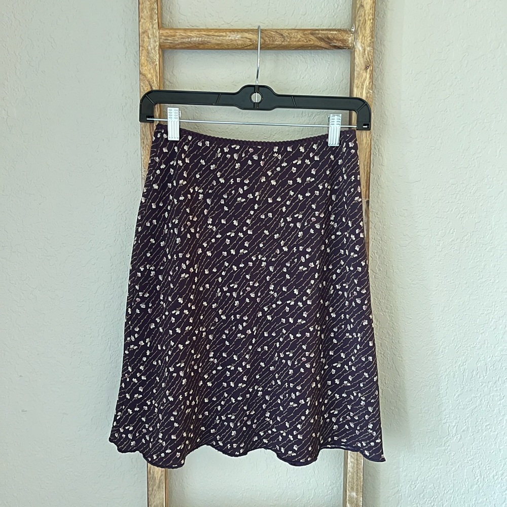 Mango Flower Mini Skirt Size 4